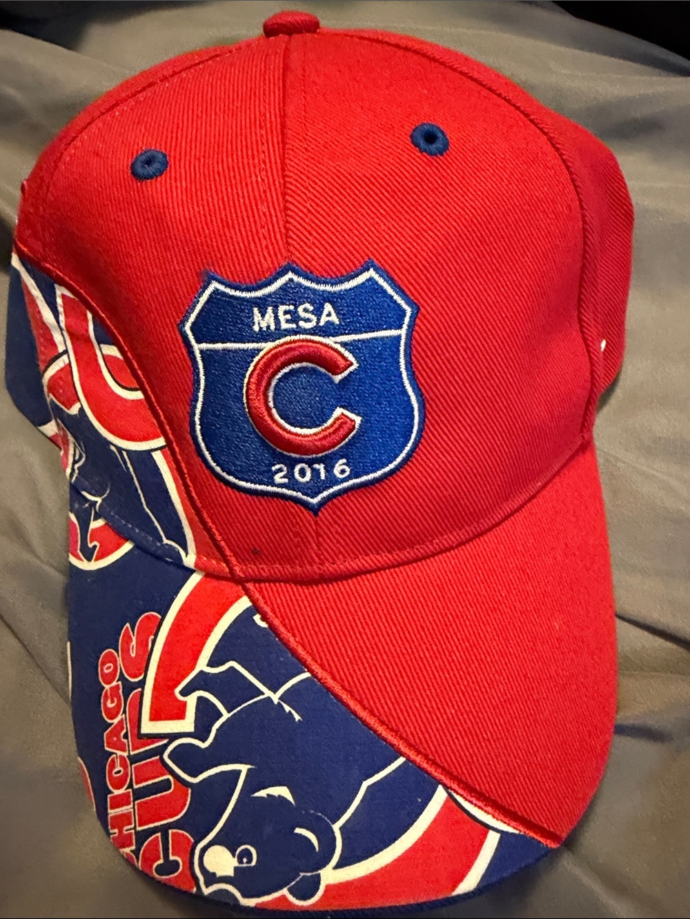 Mesa C 2016 Red and Blue Baseball Cap